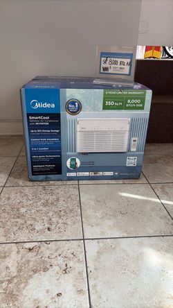 UNOPENED Midea A/C (8,000 BTU)