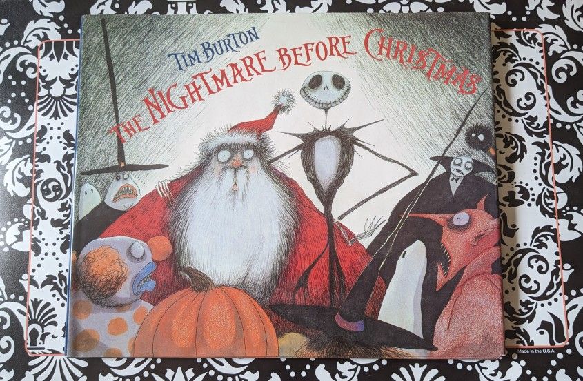The Nightmare Before Christmas Poem Book