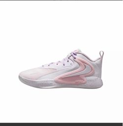 Nike Hyperset 2 sz7 women’s white artic pink