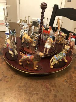 FRANKLIN MINT Treasury Of Carousel Art