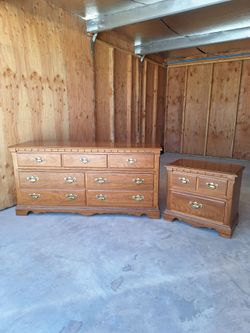 Dresser & 1 Nightstand $240 FIRM
