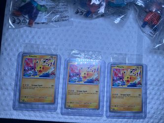 Pikachu Pokemon promo card