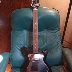 MIJ Vintage Victoria Electric Guitar - Sunburst