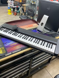Working Casio Casiotone CT-S1 Portable Keyboard W/ Power Cord & Peddle