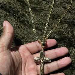 Small Pendant Cuban Set