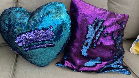 Sequined Pillows
