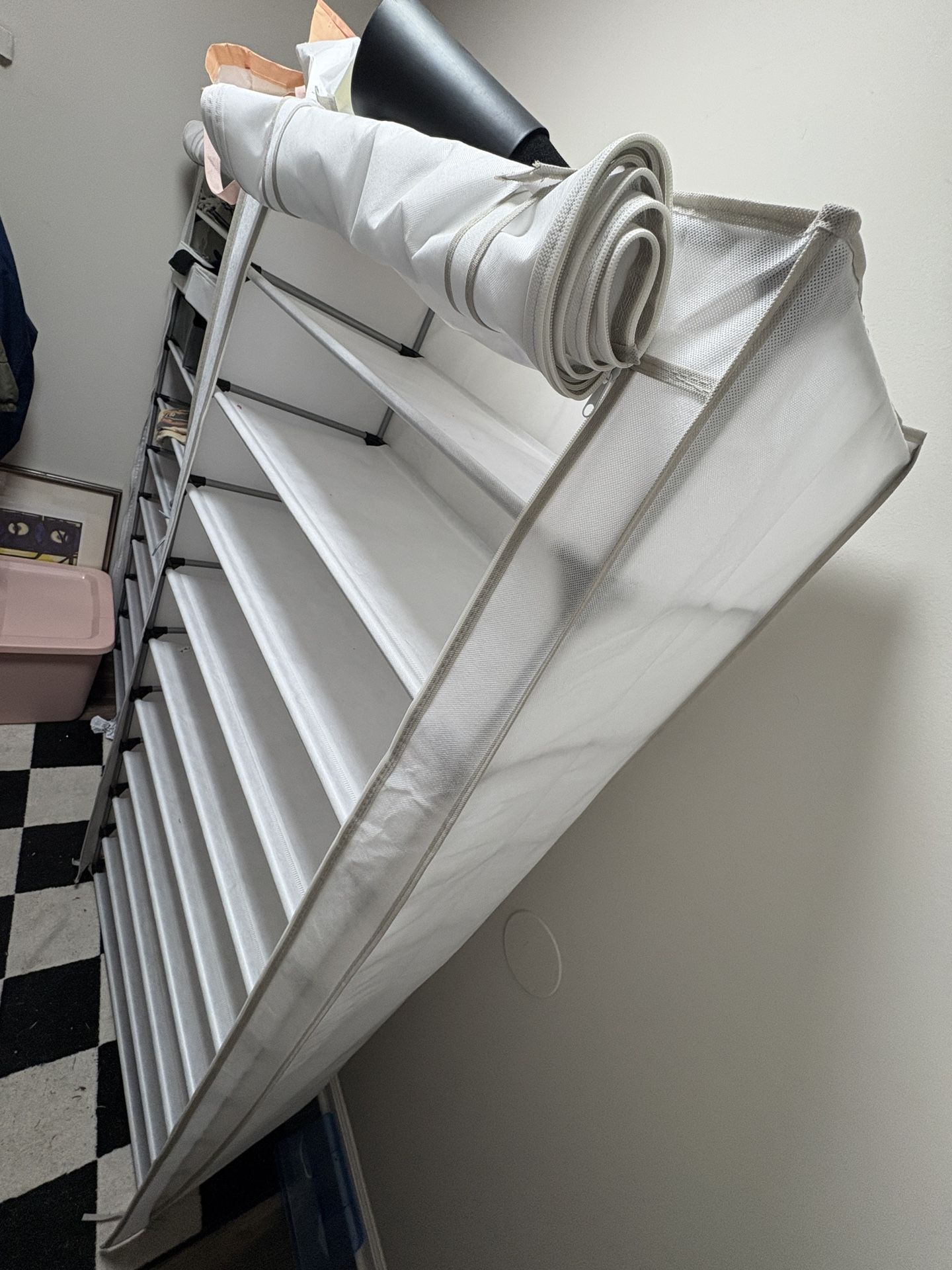 Fabric Storage Closet 