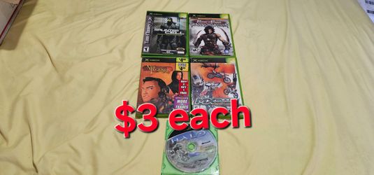 Original Xbox Games $3 each