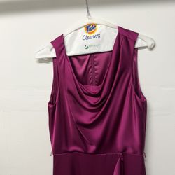 Petite Formal Dress Purple 