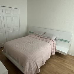 Full Bed Frame and Dresser 