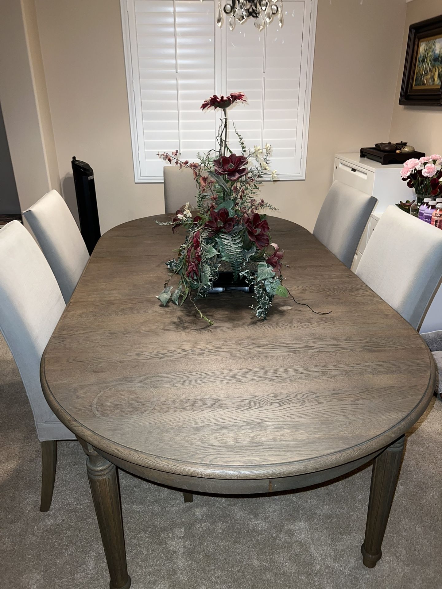 Restoration Hardware Dinning Table Set