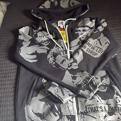 Asaali x Whole Lotta Cough Syrup zip up