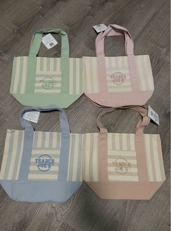 Trader Joe mini size tote bags