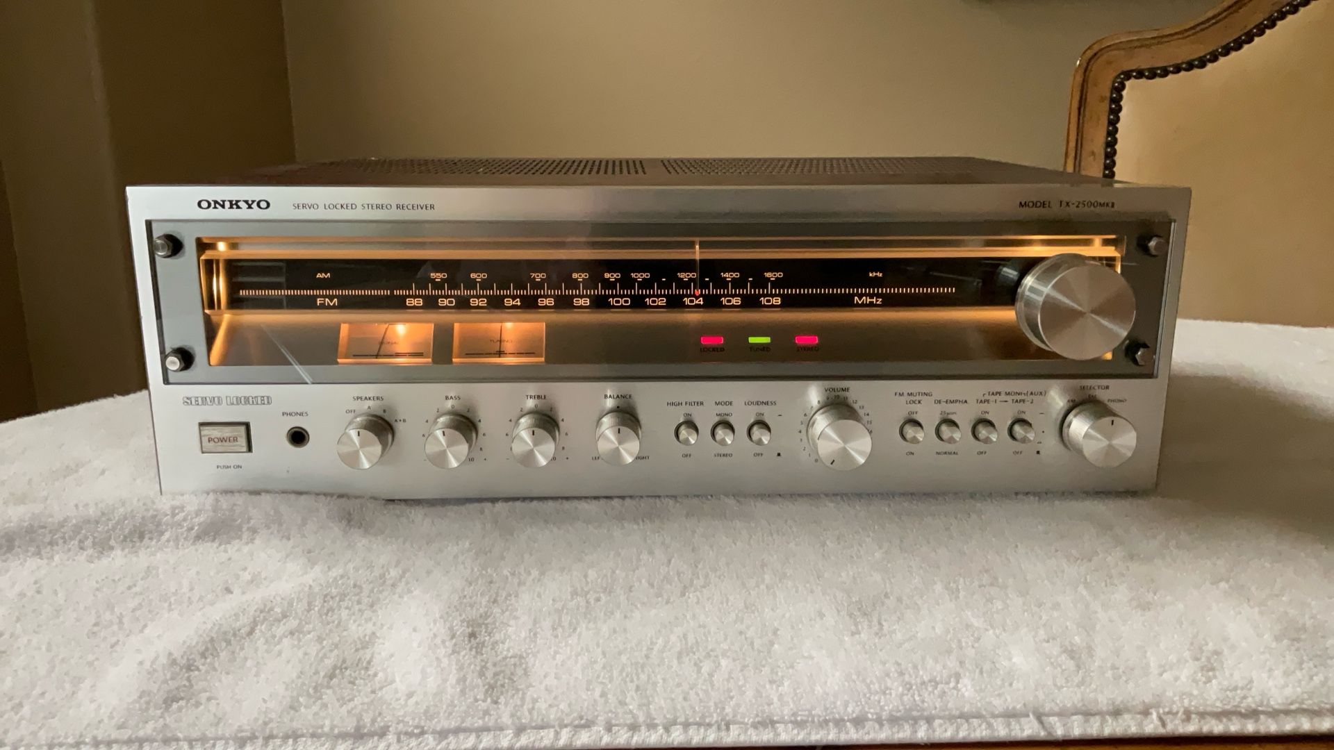 Vintage Onkyo AM FM Stereo Receiver
