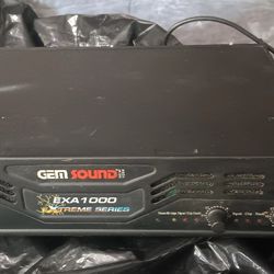 Studio/ Club Amplifier 