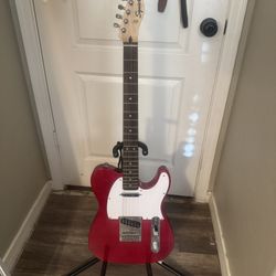 Squier Telescaster With Mini Amp And Pedal 