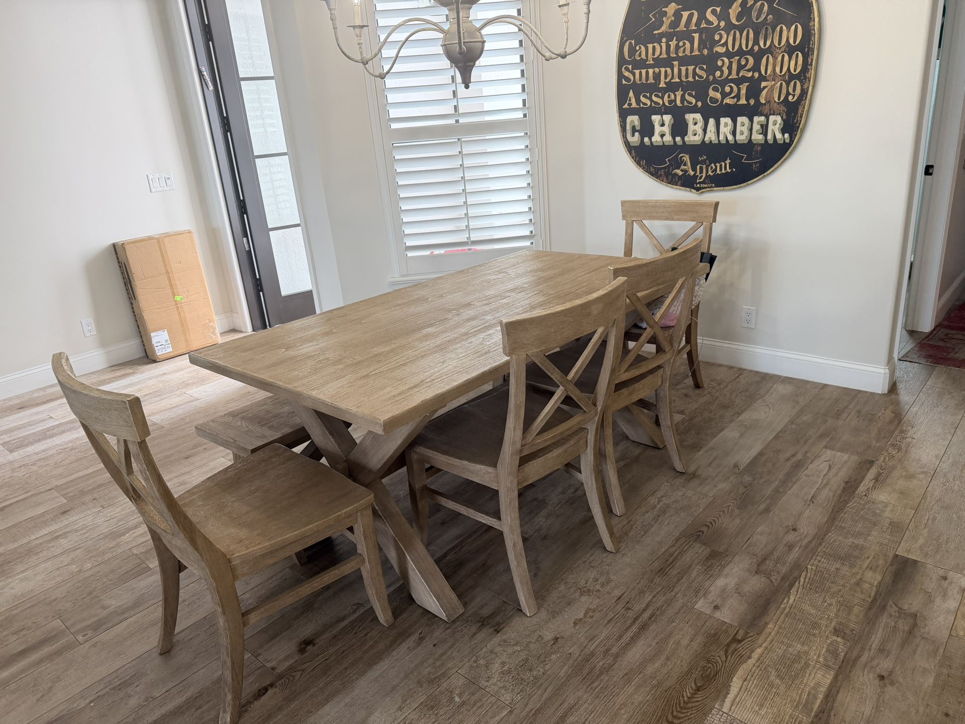 Pottery Barn Table And Chairs 