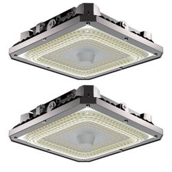 100W Garage Led Ceiling Lights, Large Coverage 15000LM Canopy Lights Outdoor LED for Garage Carport Entrance Porch Barn 5000K, 100-277V IP65 Waterproo