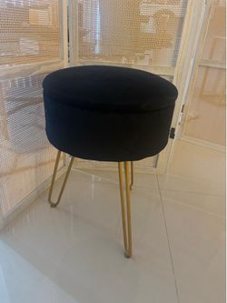 Vanity stool.