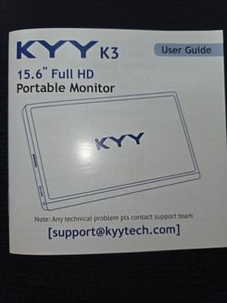 KYY-K3 15.6 HD Portable Monitor