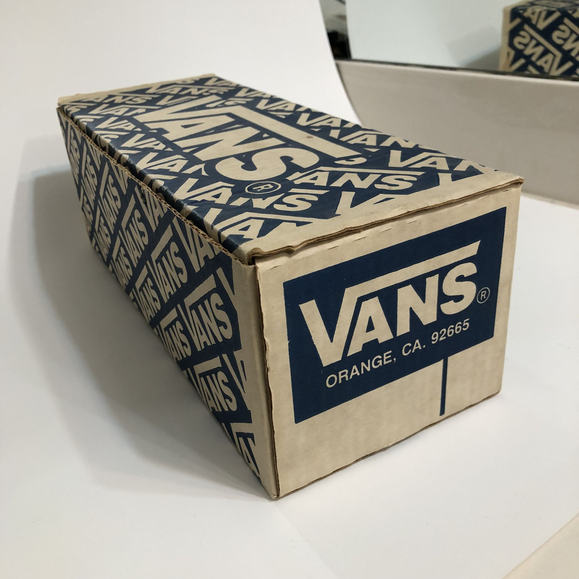 Vintage Vans Shoe Box