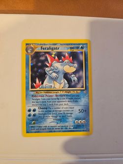 NM 2000 Neo Genesis Holo Feraligatr #4 Pokemon