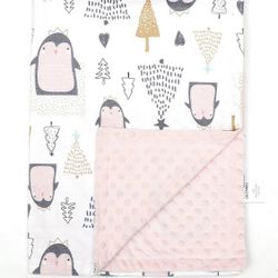 Baby Blanket for Boys Girls Baby Blankets Newborn,Super Soft Comfy,Patterned Min