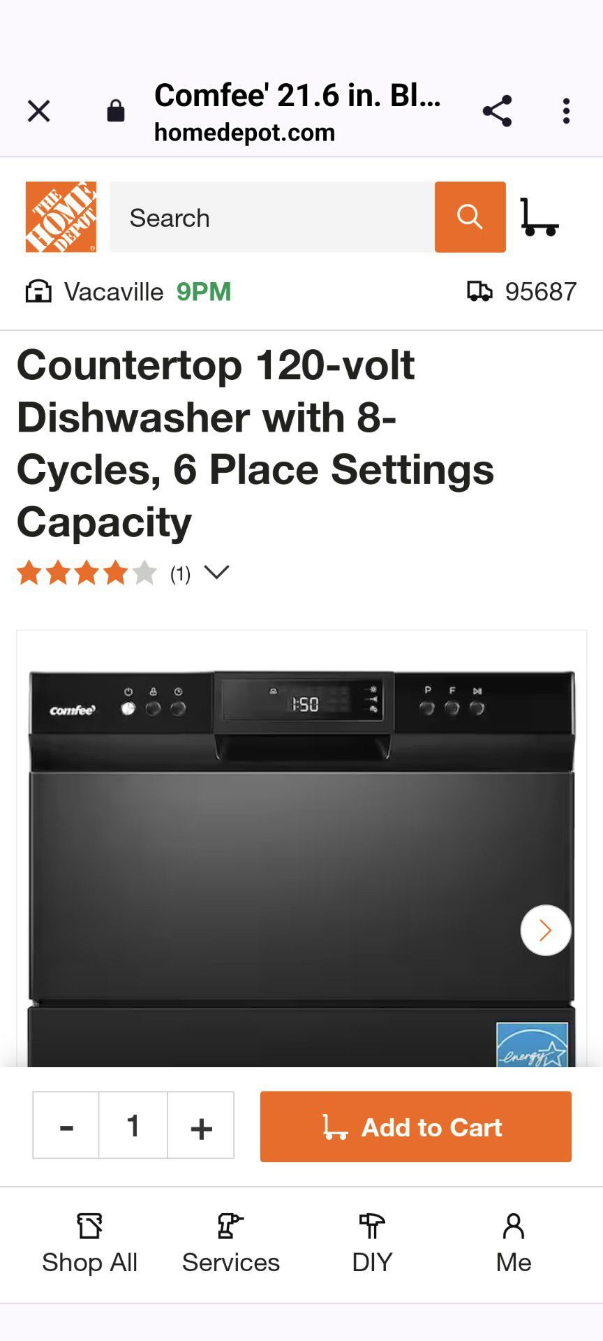 Countertop  Dishwasher