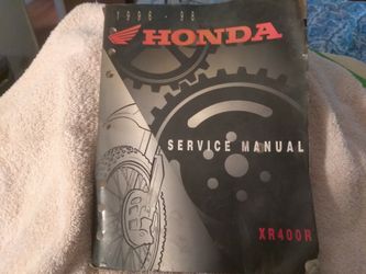 Honda man XR400R 96-98