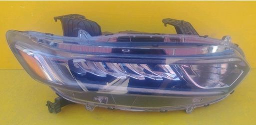 2018 2019 HONDA ACCORD HYBRID LED HEADLIGHT RIGHT BLUE TRIM OEM