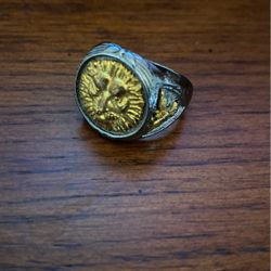 Mens Lion Ring