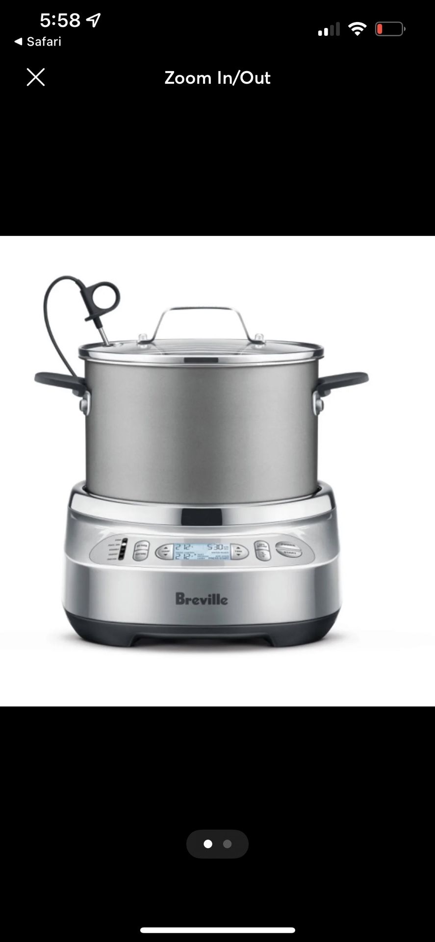 Breville Sound Vide Egg Poacher
