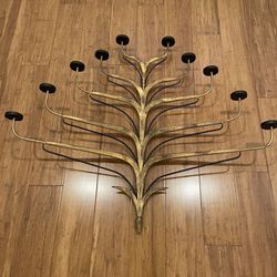 Wall Candelabra with Candles
