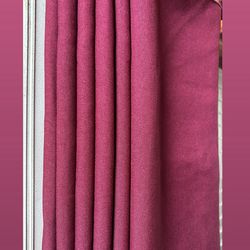 6 burgundy table runners