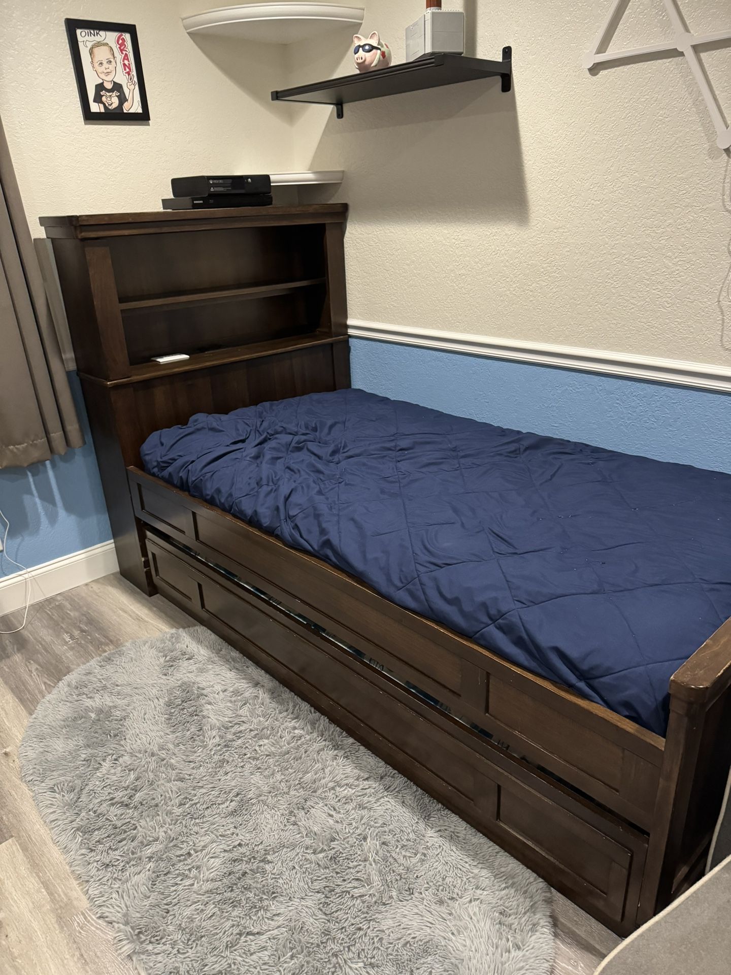 Twin Captains Trundle Bedroom Set