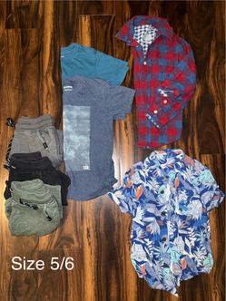 Boys clothes size 5/6