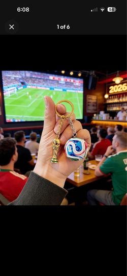 World Cup keychain