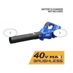 Kobalt Gen4 40-volt 520-CFM 120-MPH Battery Handheld Leaf Blower (Battery and Charger Not Included)