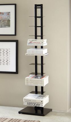 Black Contemporary Bookcase (Brand New)