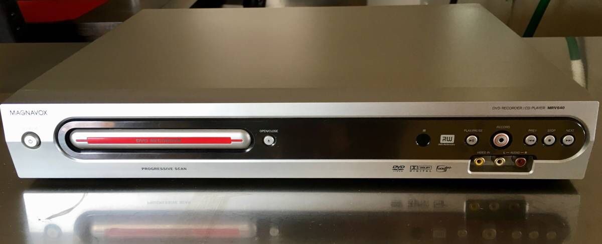 Magnavox MRV640 DVD Recorder CD Player