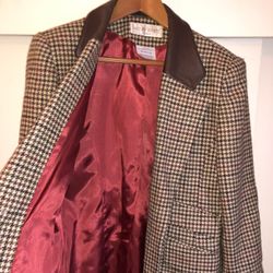 Women’s Coat, Vintage Coat, Brown Coat, Coats, Vintage Clothing, Henry White Coat, Red Coat, Women’s Clothing, Brown Jacket, Women’s Jacket, Jacket