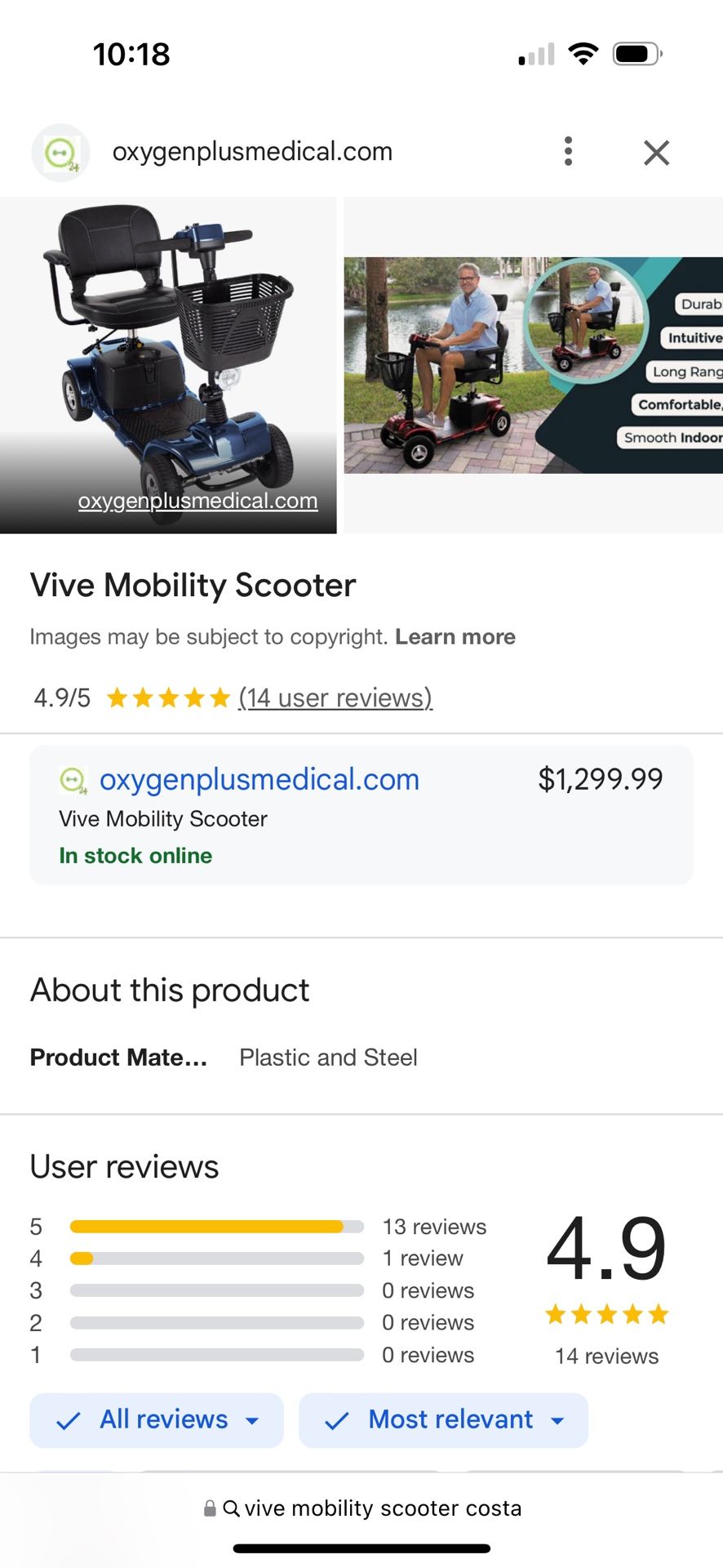 Mobility Scooter