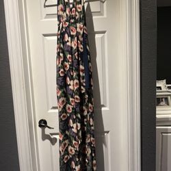 Long Floral Dress 