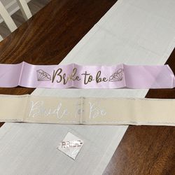 Bride To Be Accessories 