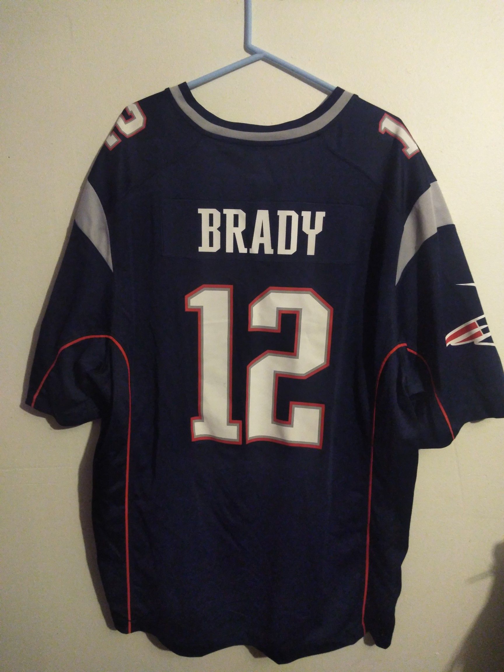 NFL jersey patriots tom brady size XXL