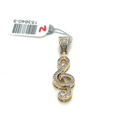 10kt Gold Diamond “&” Sign Pendant .35ctw 2.70grams 153640 8