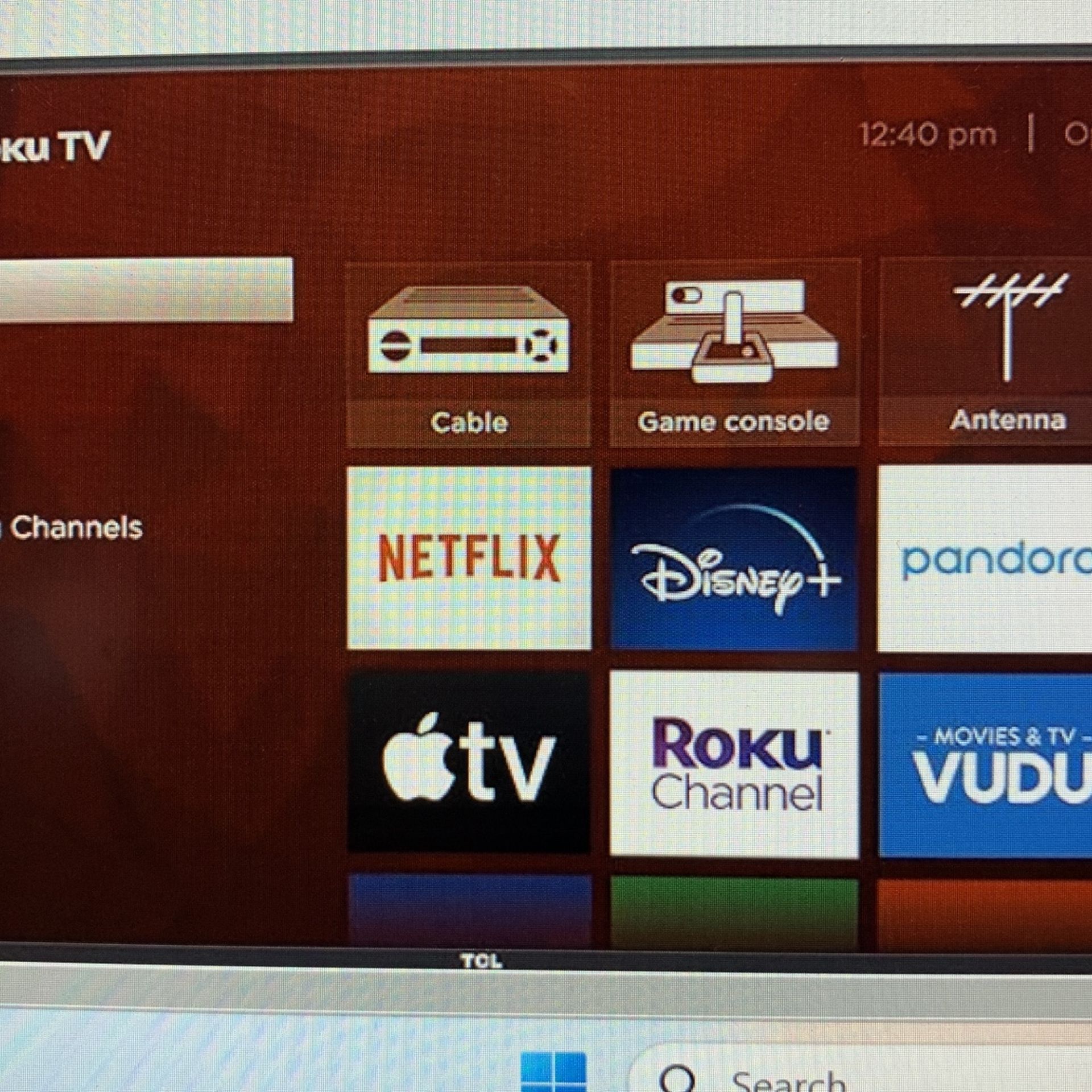 TCL 43” TV 43S431 4 Series 4K HDR Roku $89.99