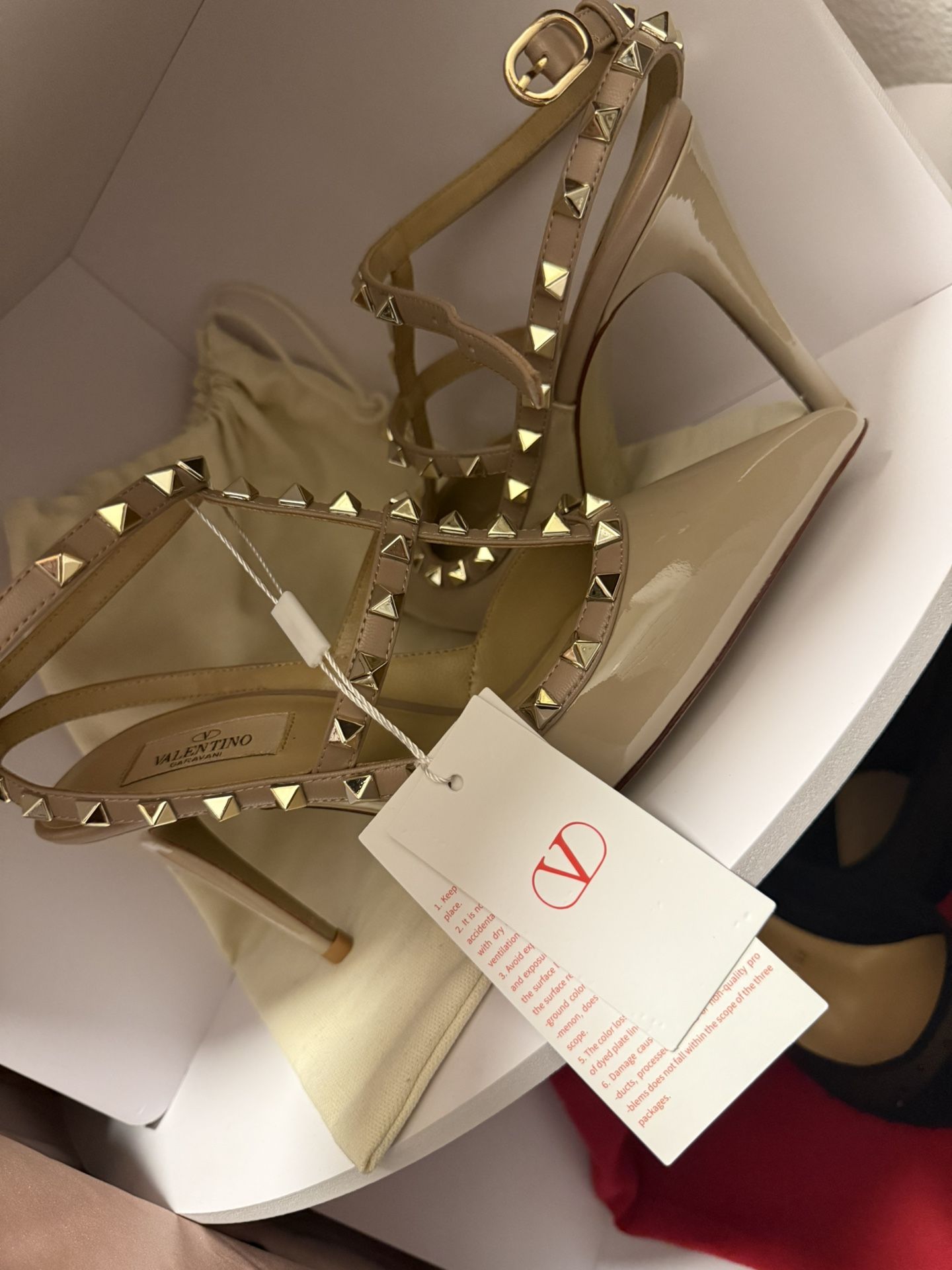 Valentino Heels. Mirror Quality.