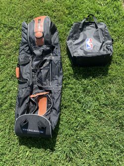 NBA basketball rolling ball bag/ New