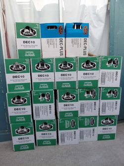 16 boxes of dec10 and 2 dec plus